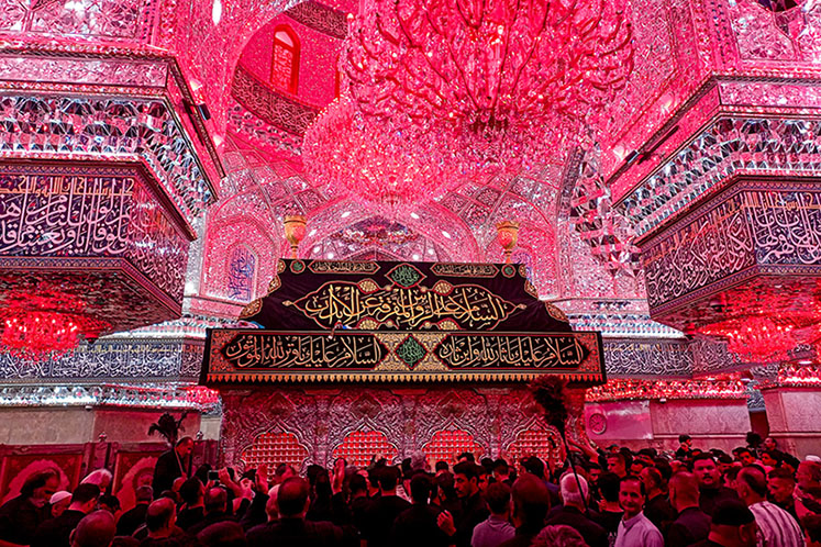 تصویر باکیفیت از ضریح مطهر امام حسین علیه السلام