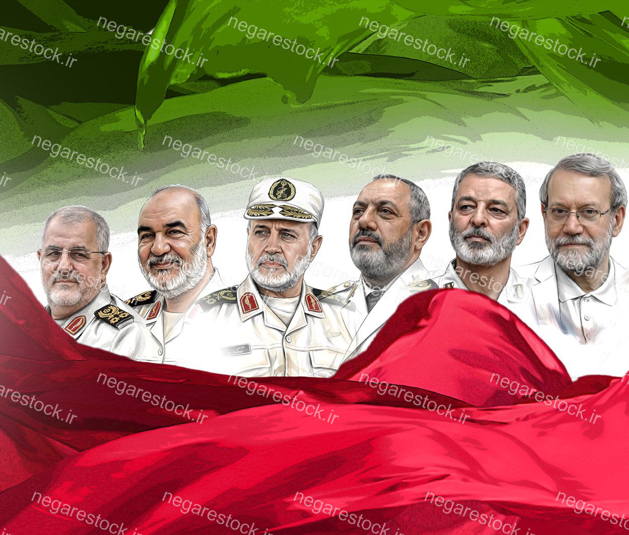 بسوز ای سعی باطل پرچم ایران نمی‌سوزد