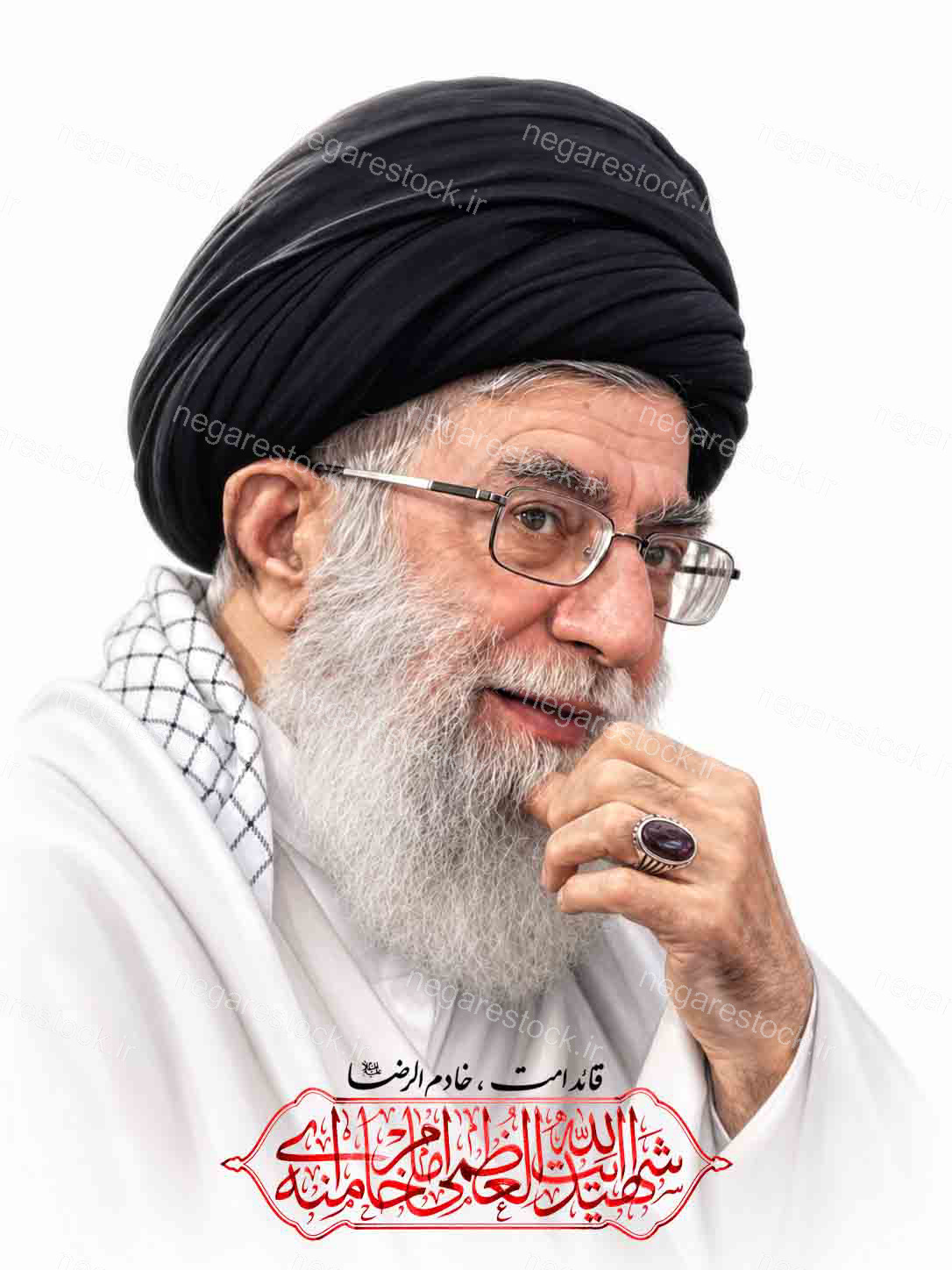 تصویرسازی امام شهید حضرت آیت الله سیدعلی خامنه ای رضوان الله تعالی علیه