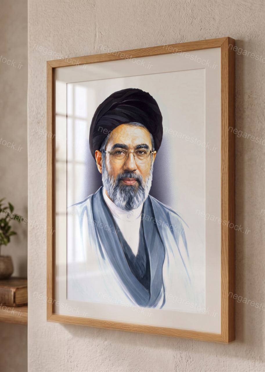 طرح باکیفیت قاب عکس امام سید مجتبی خامنه ای