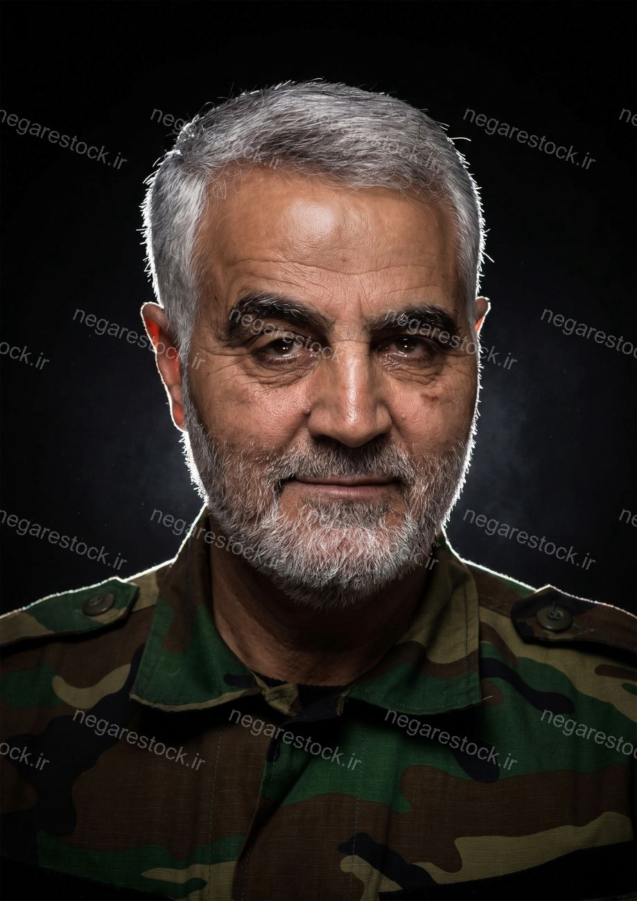 تصویر بازآفرینی شهید حاج قاسم سلیمانی