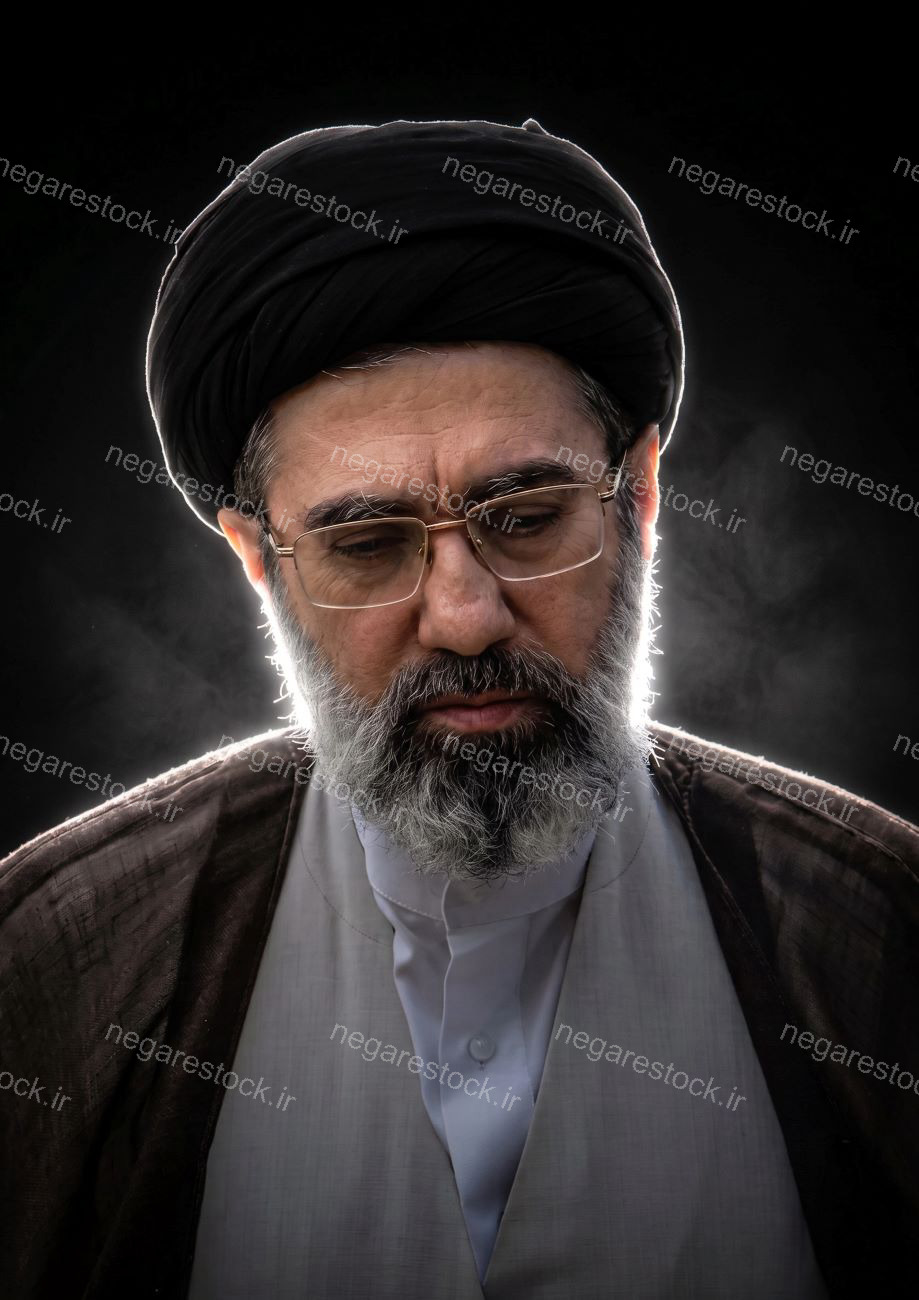 تصویر بازآفرینی آیت الله سیدمجتبی خامنه ای