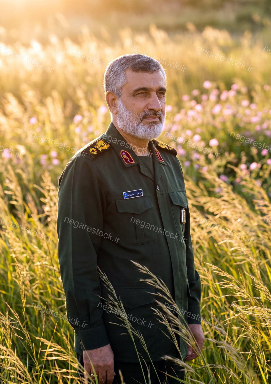 تصویر بازآفرینی شهید امیرعلی حاجی زاده