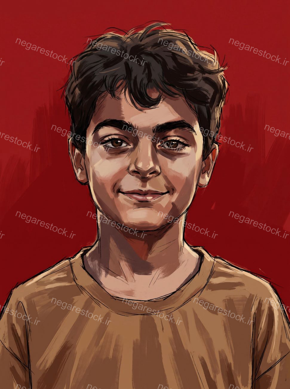 تصویرسازی شهید ماکان نصیری