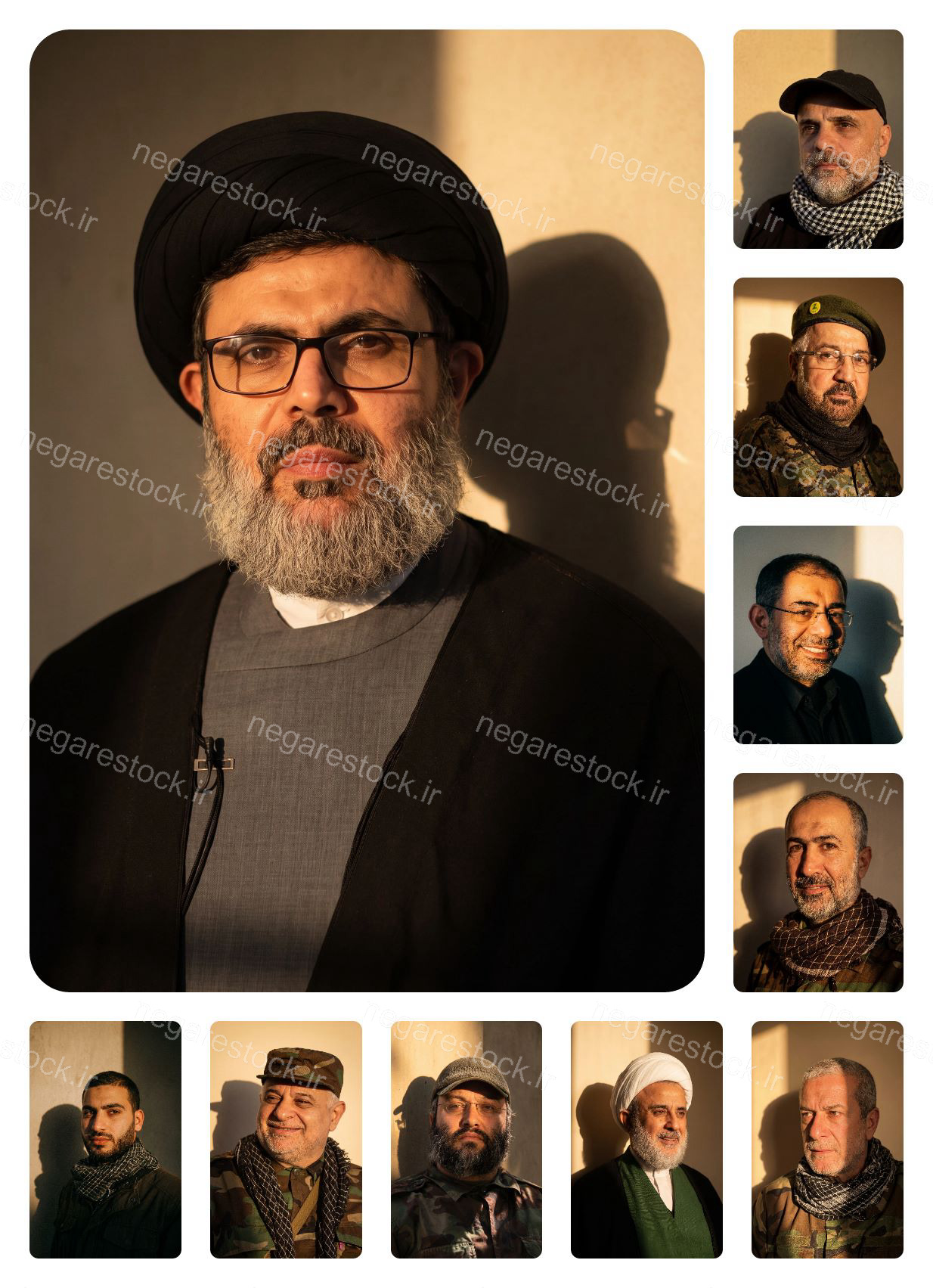تصویر بازآفرینی 20 عددی سرداران شهید حزب الله لبنان (بخش اول)