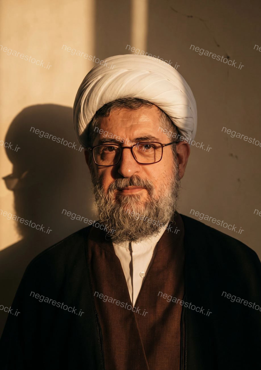 تصویر بازآفرینی شهید شیخ محمد حمادی