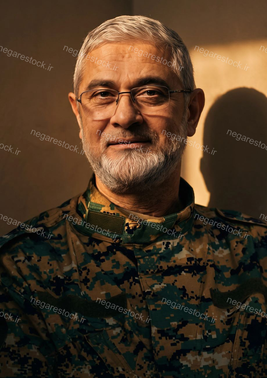 تصویر بازآفرینی شهید حاج ابراهیم عقیل