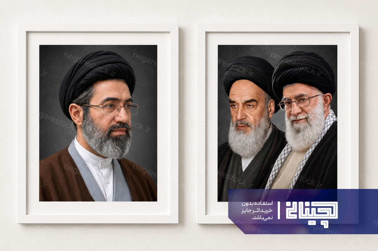 تصویر با کیفیت رهبران انقلاب اسلامی ایران مناسب دکور