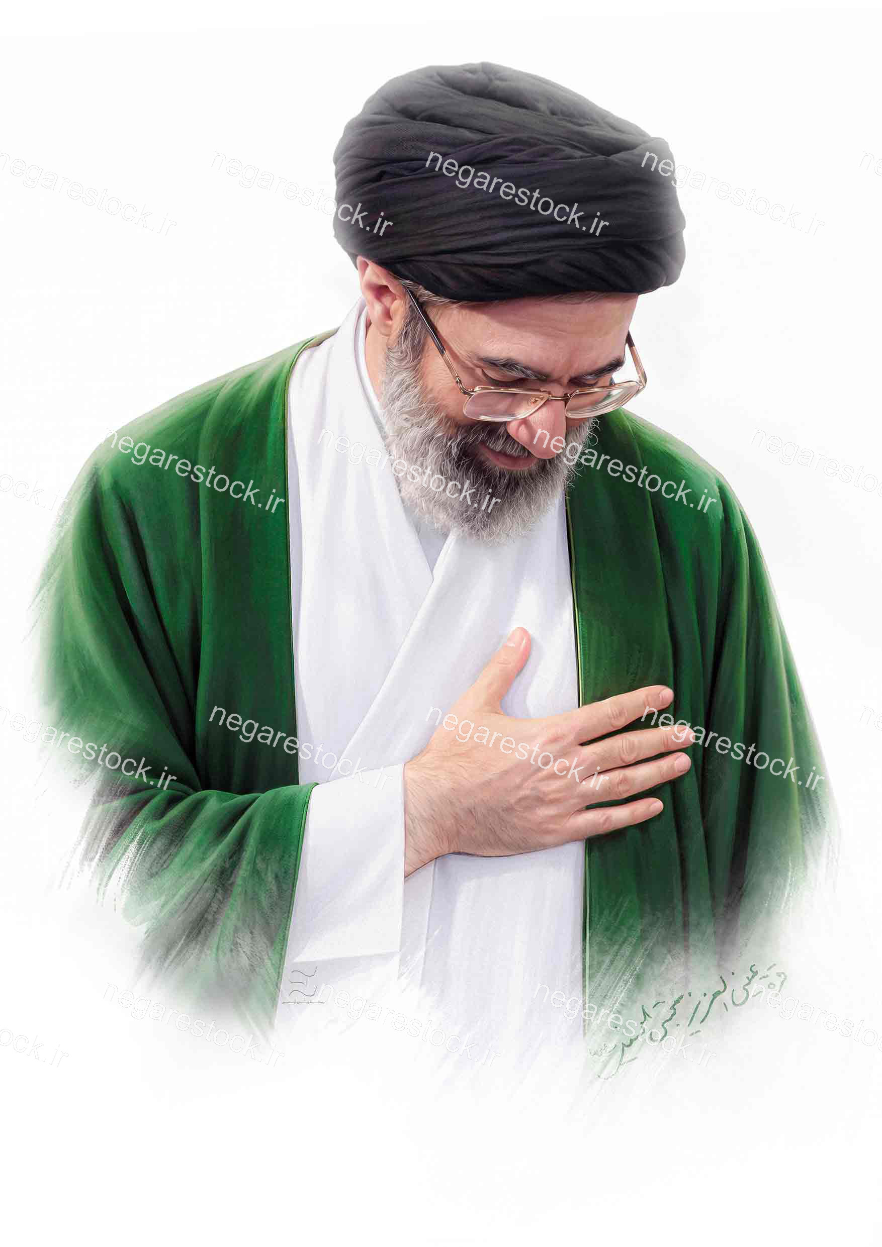 تصویرسازی امام سید مجتبی حسینی خامنه‌ای (حفظه الله تعالی)