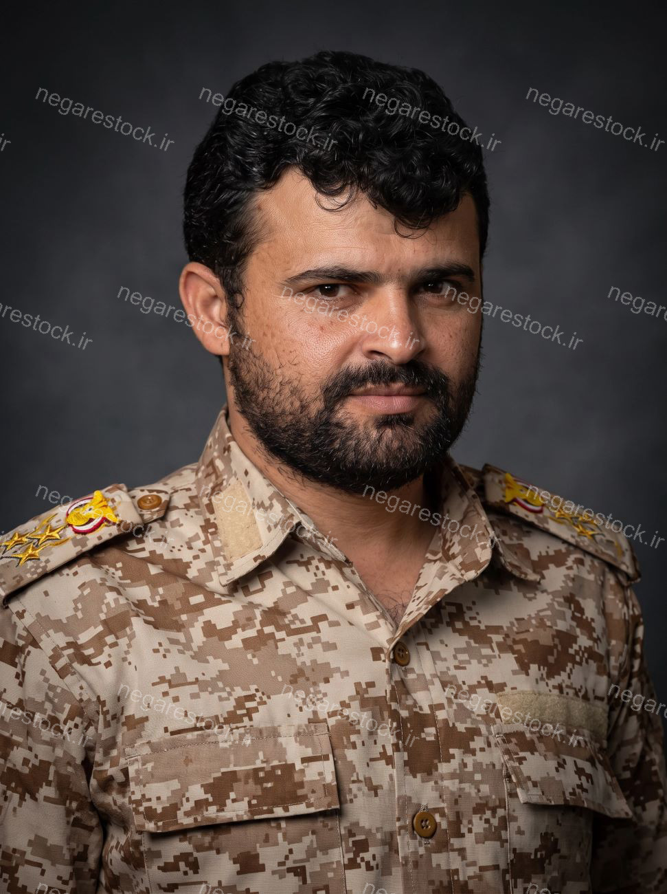 تصویر بازآفرینی شهید روح‌الله زید علی مصلح