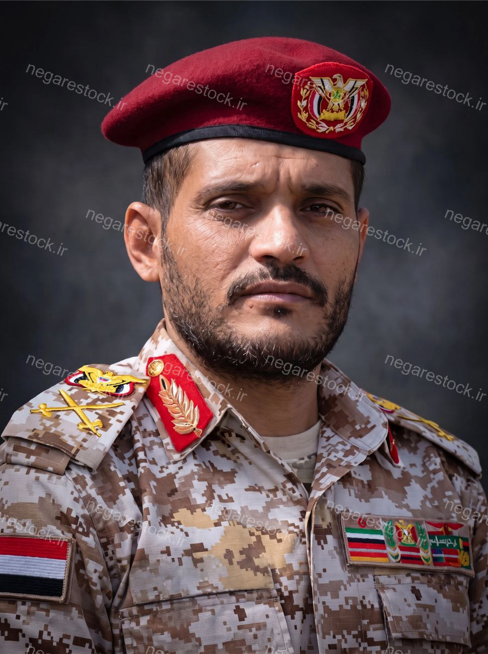 تصویر بازآفرینی شهید فراق محسن العصار