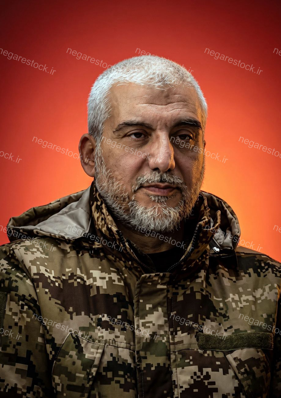 تصویر بازآفرینی شهید فلسطین احمد غندور