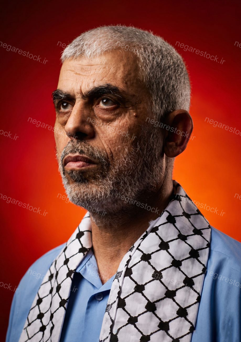 تصویر بازآفرینی شهید فلسطین یحیی سنوار
