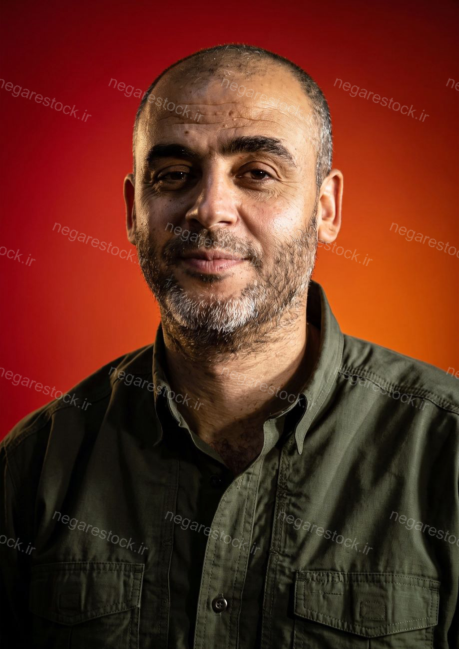 تصویر بازآفرینی شهید فلسطین محمد سنوار