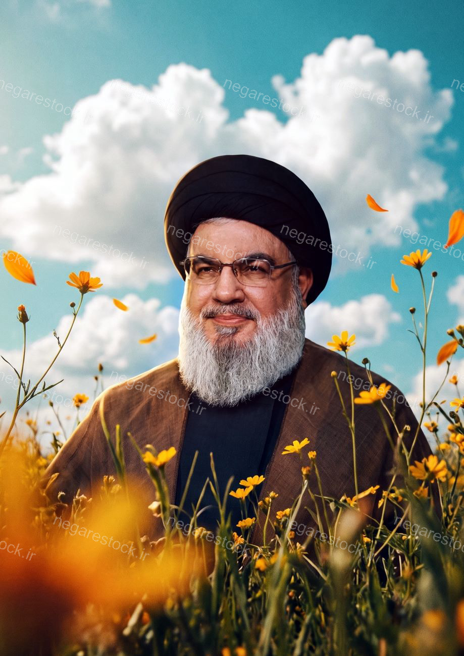 تصویر بازآفرینی شهید سیدحسن نصرالله