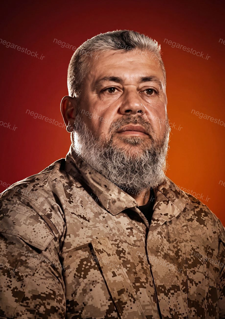 تصویر بازآفرینی شهید فلسطین عزالدین حداد