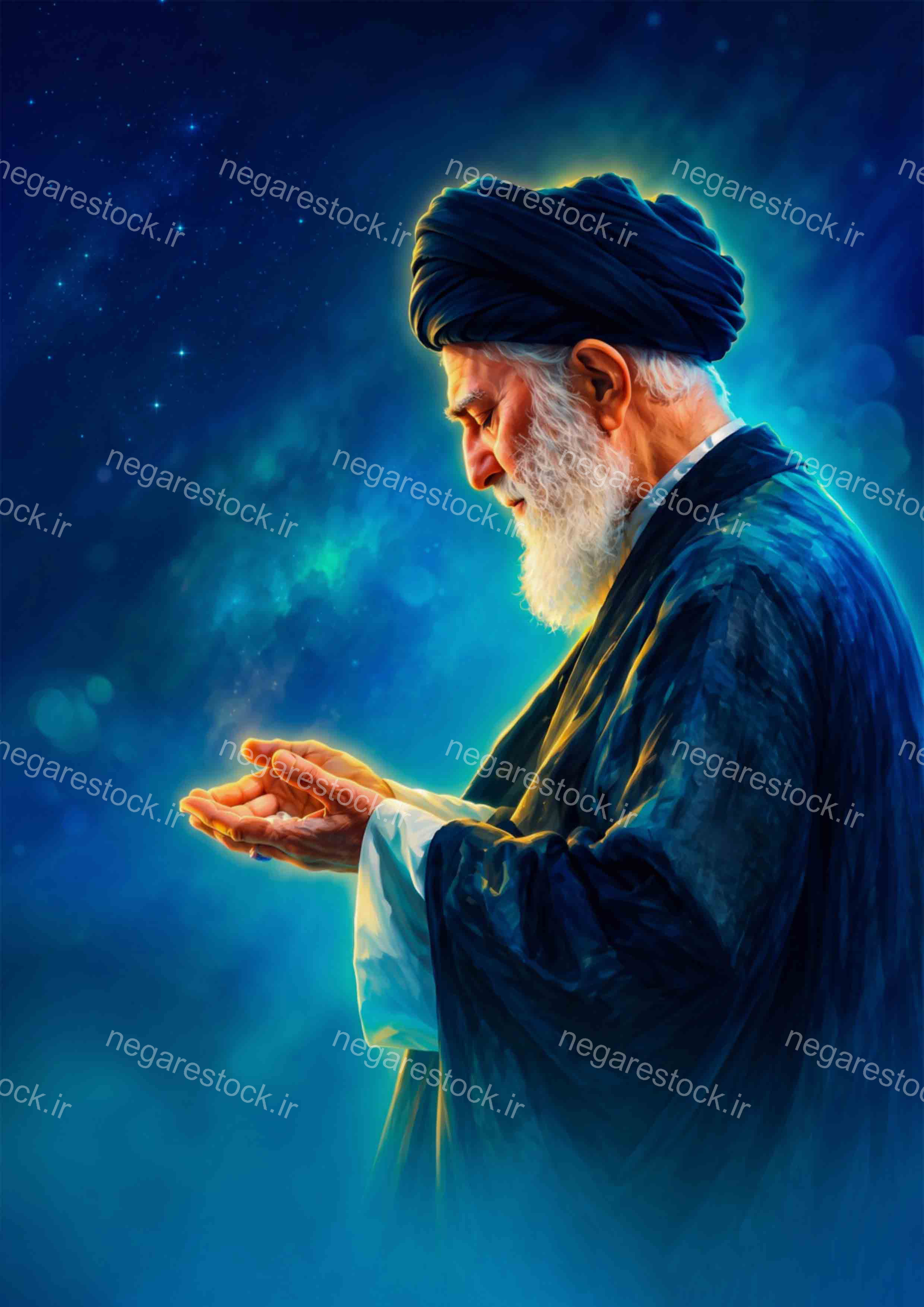 نماز رهبر شهید