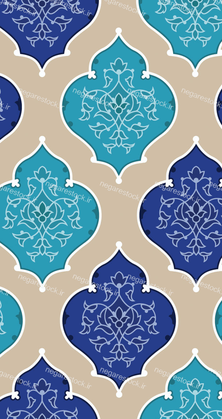 نقوش هندسی و معماری اسلامی گلدسته های حرم حضرت زینب کبری علیها السلام