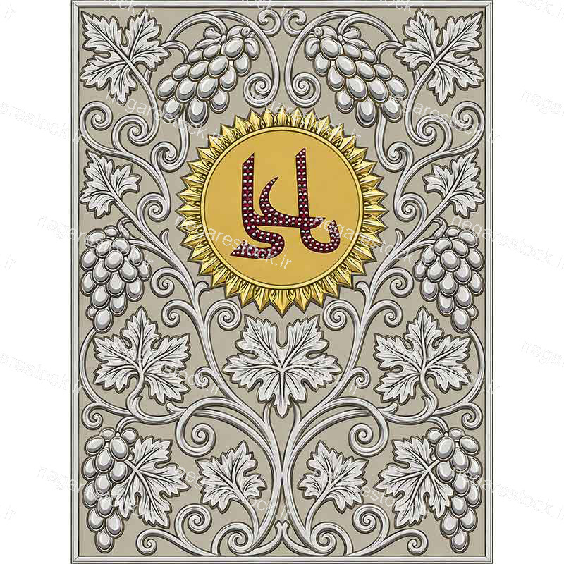 بازسازی وکتورآرت تصویر ضریح حضرت امیرالمومنین امام علی علیه السلام