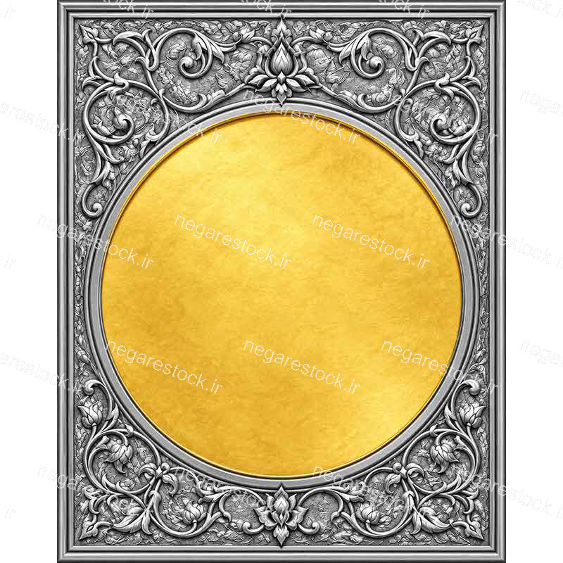 طرح اسلیمی و تذهیب نقره کاری و طلاکوب ایرانی مناسب عکس نوشته و اطلاعیه هیئت و طرح جلد کتاب