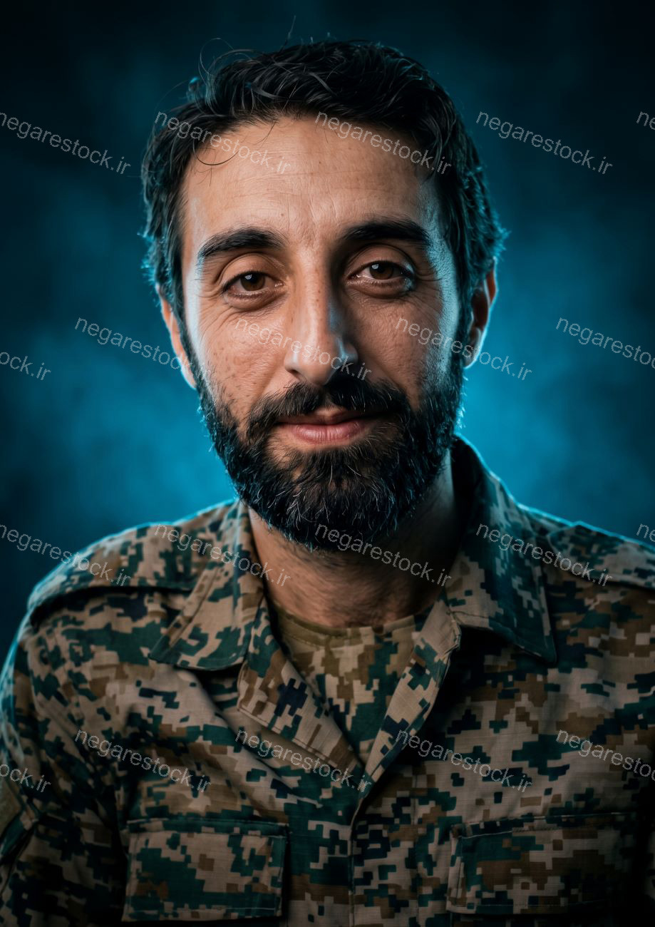 تصویر بازآفرینی شهید علی اصغر کریمی