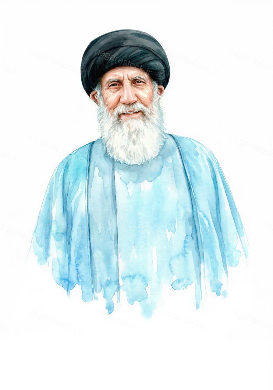 تصویرسازی چهره آیت الله سید عبدالله فاطمی نیا