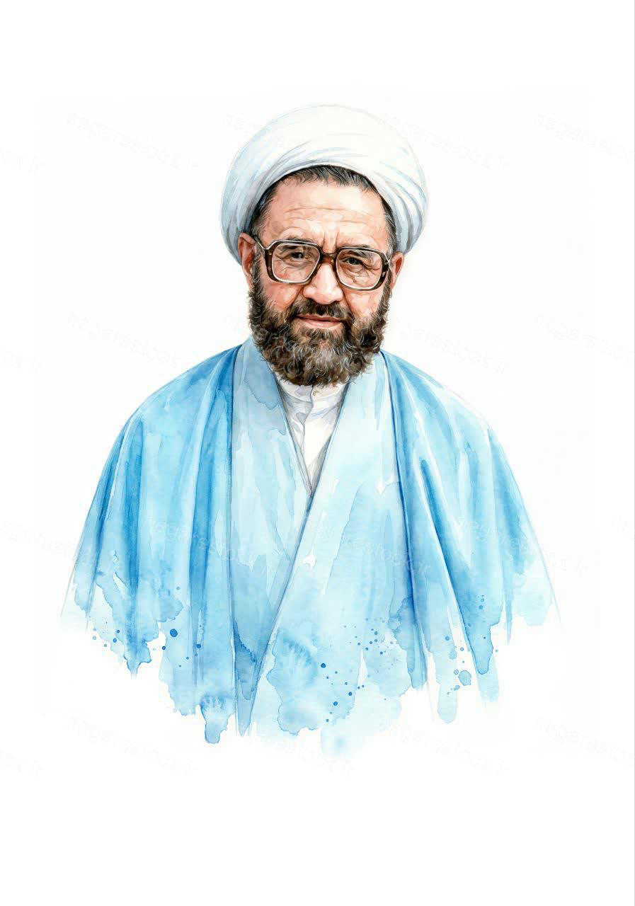 تصویرسازی آیت الله شهید مرتضی مطهری