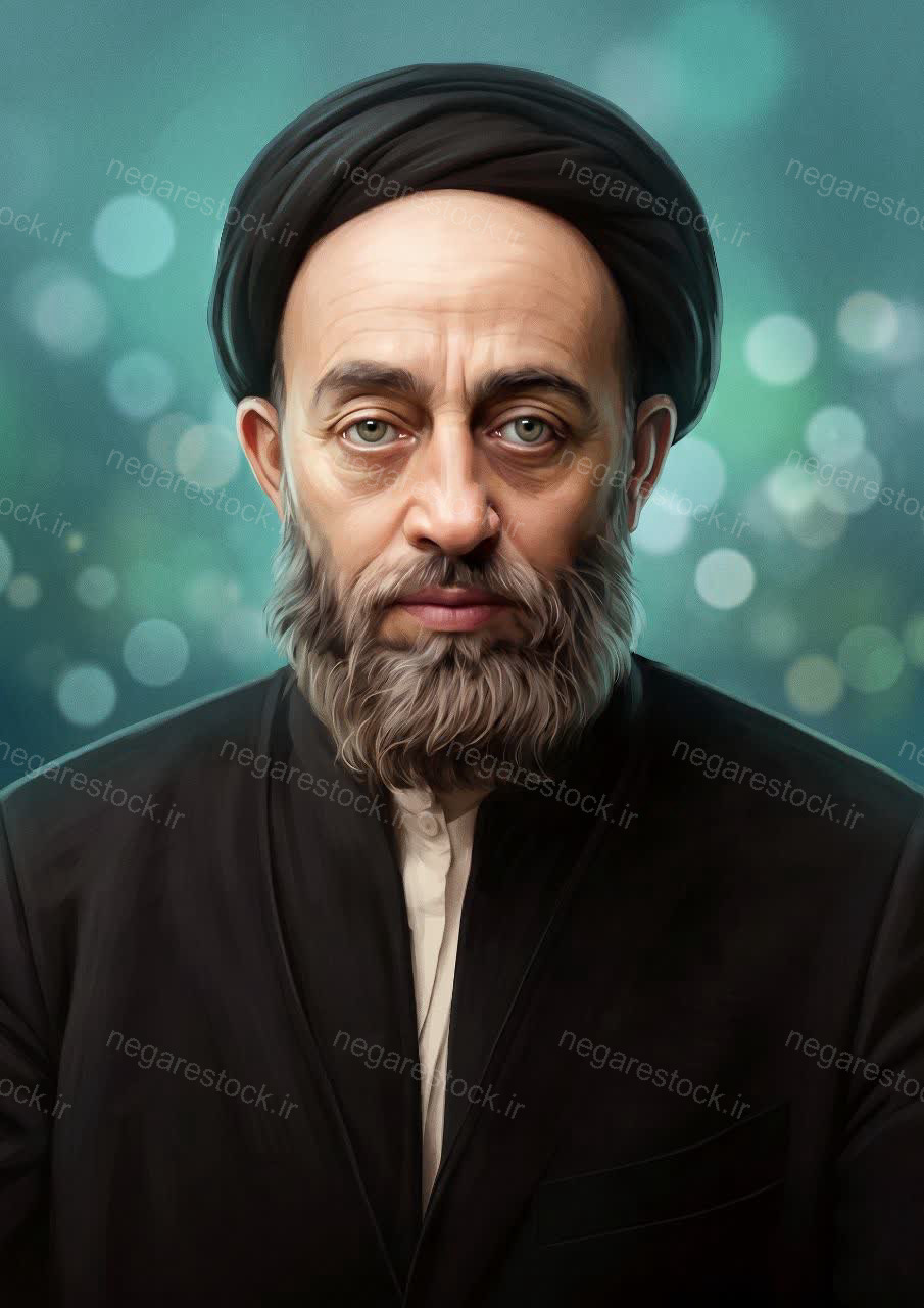 تصویرسازی علامه سید محمدحسین طباطبایی