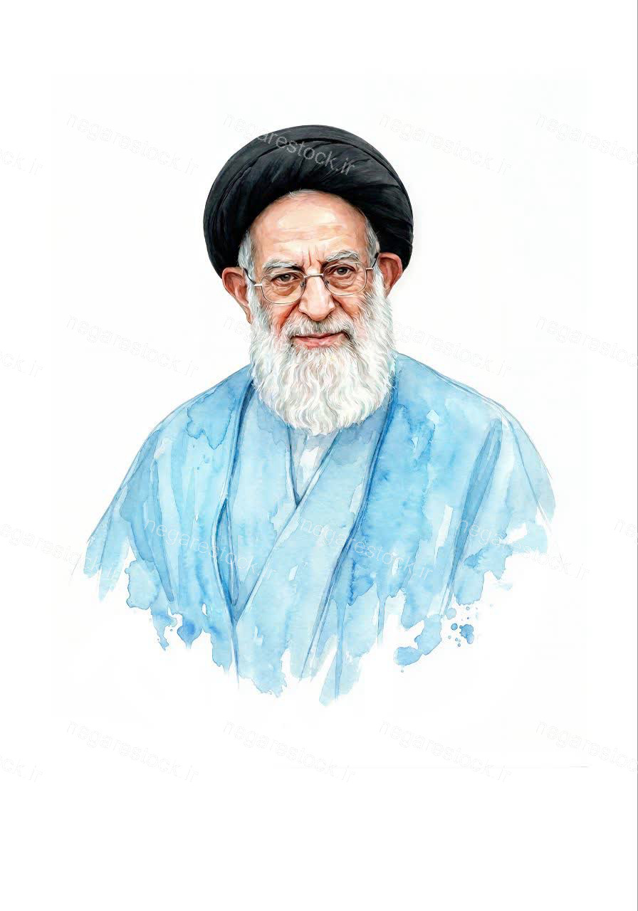 تصویرسازی چهره آیت الله سید موسی شبیری زنجانی