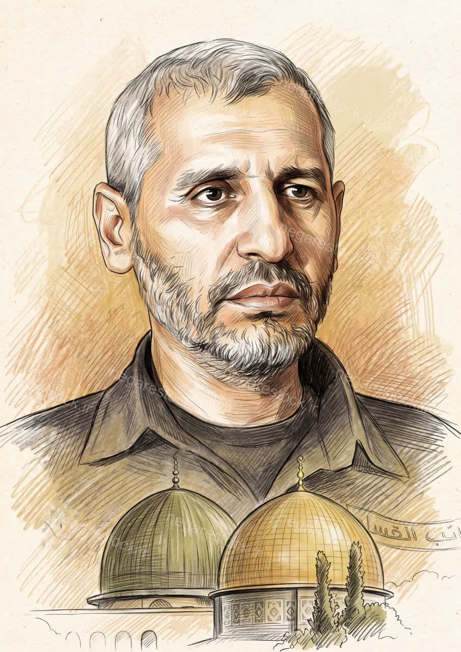تصویرسازی شهید محمد ضیف