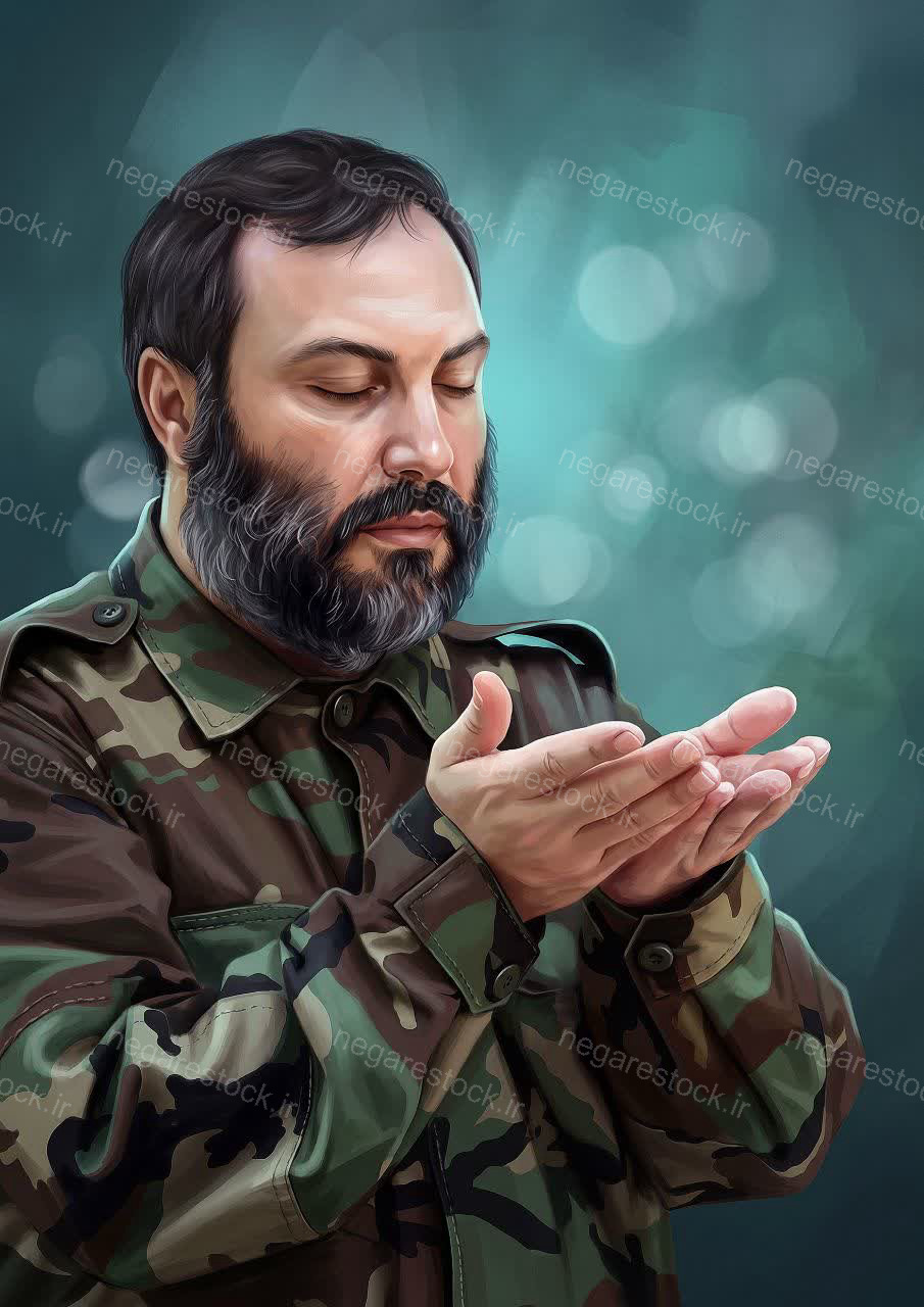تصویرسازی شهید عماد مغنیه