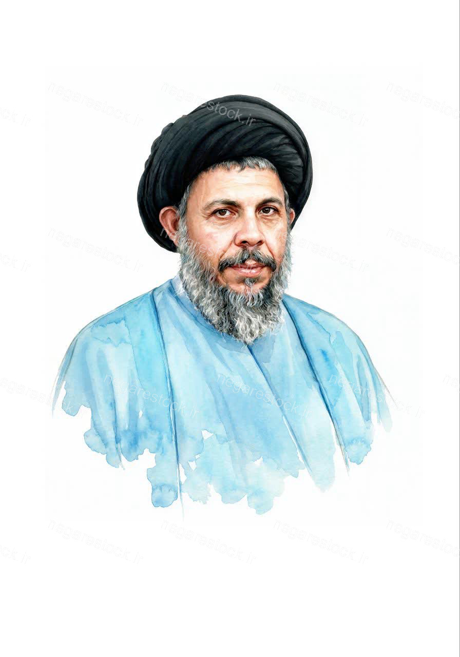 تصویرسازی چهره آیت الله سید محمدباقر صدر